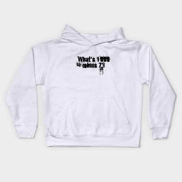 What's 1000 minus 7 ? Kids Hoodie by Otakuteland